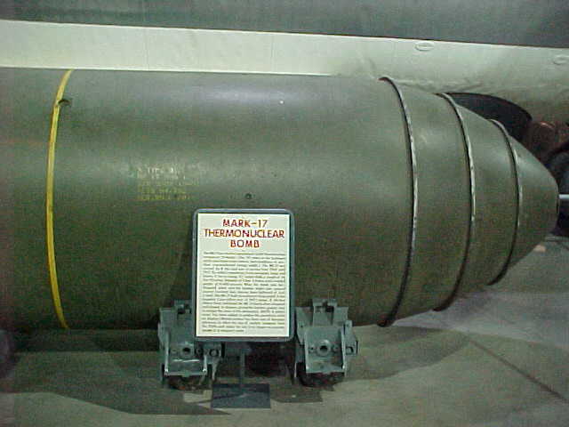 Mark 17 Thermonuclear bomb casin'.